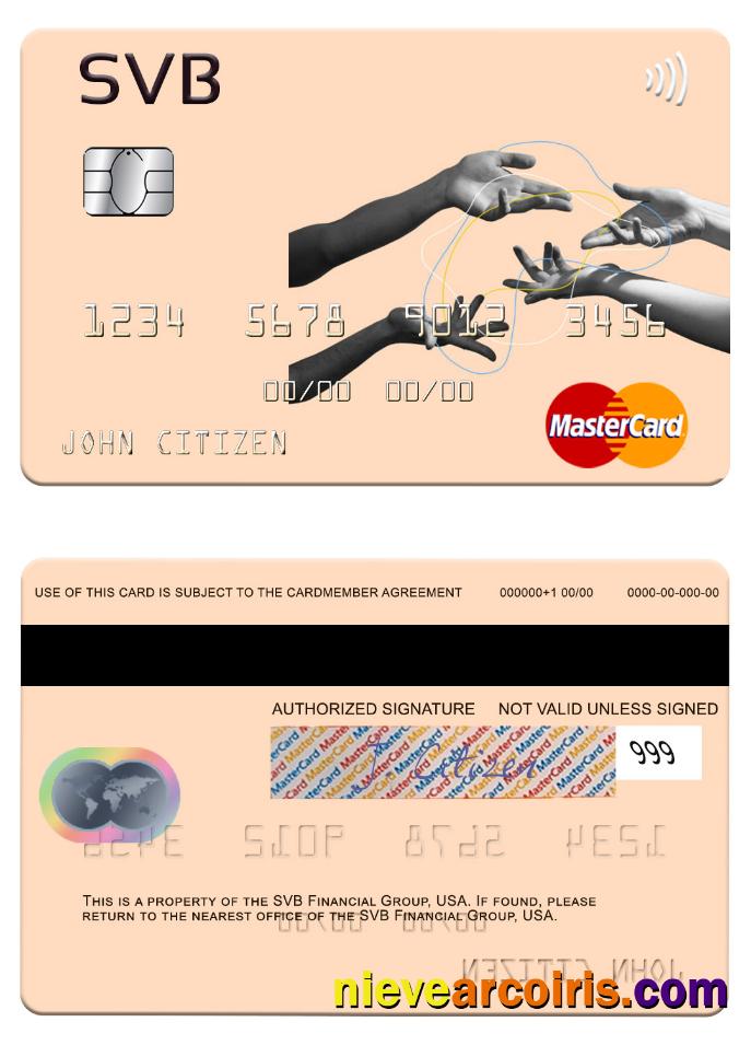 USA SVB Financial Group mastercard